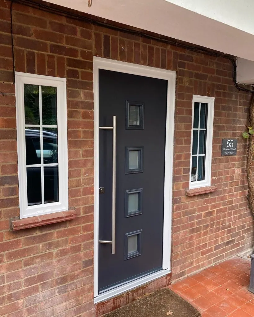 Illustrative entrance design