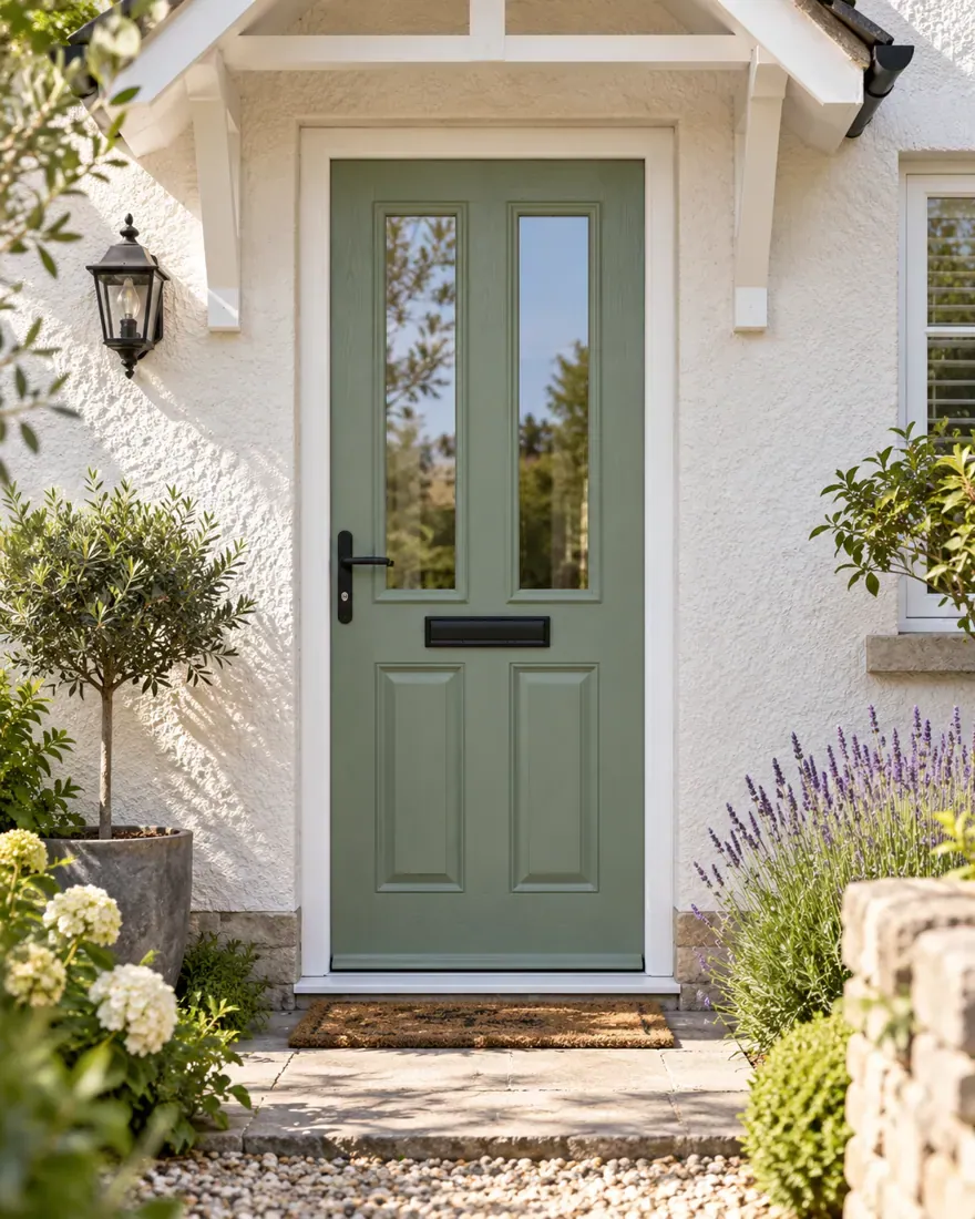Chartwell green door style
